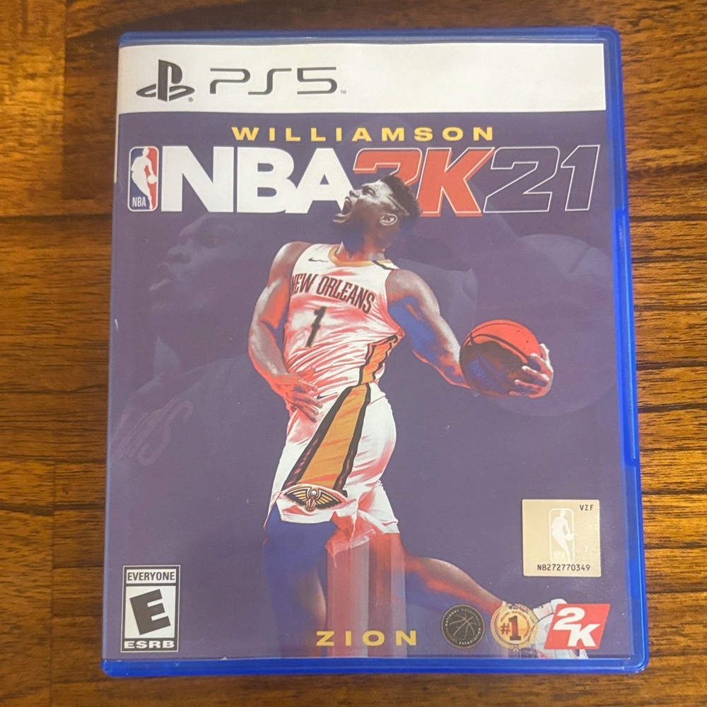 NBA 21 for PS5 - Blue Case
